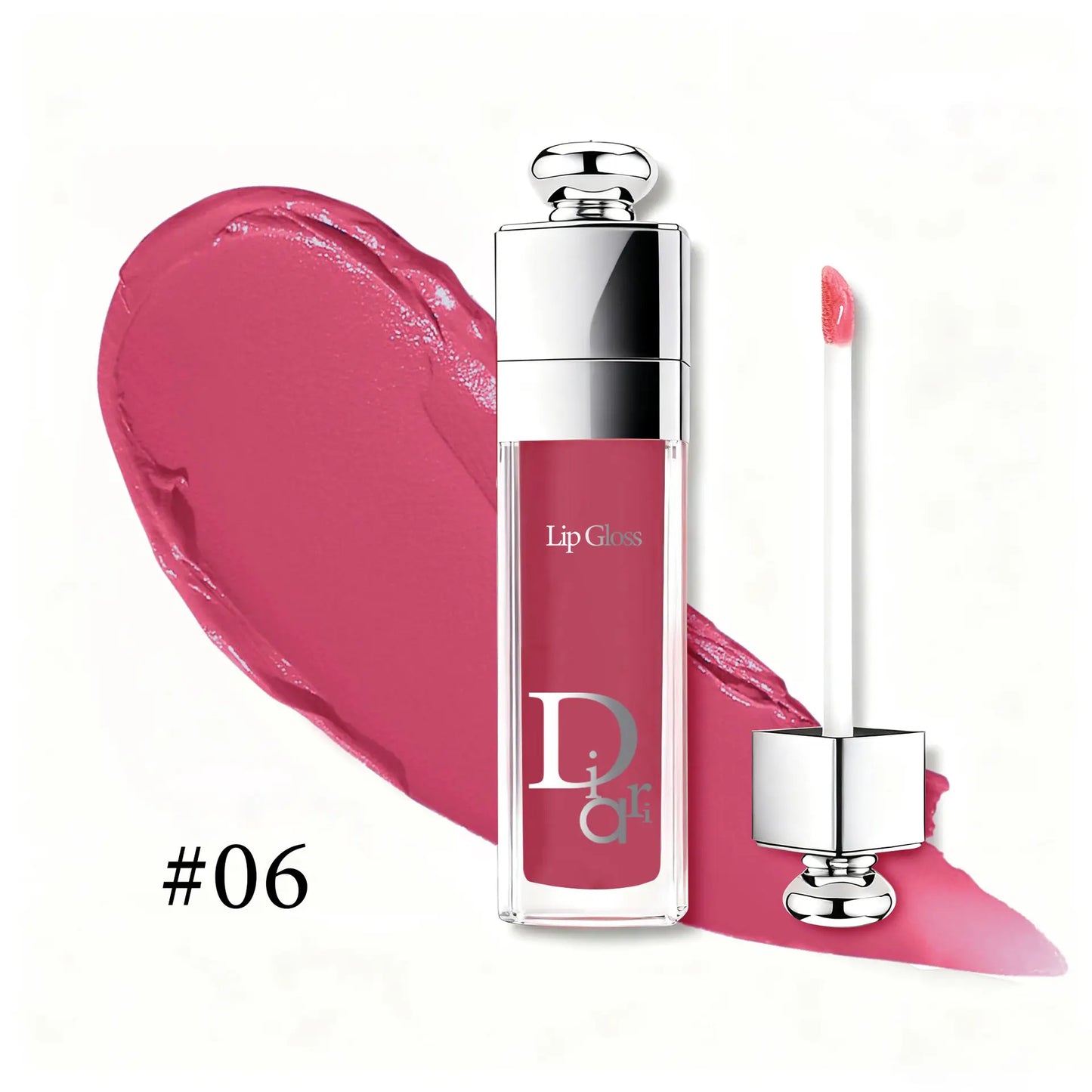 Matte Liquid Lip Gloss, Long-Lasting Non-Transfer Lipstick, Lip Care Cosmetic for European and American Makeup Looks, Glossy Finish