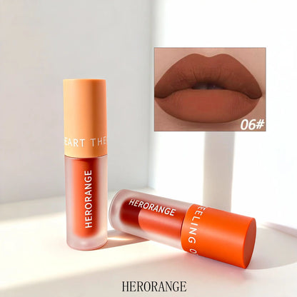 6Pc Velvet Lip Mousse Set - 2-In-1 Matte Lip & Eye Tint with Desaturated Nude Shades Longwear Non-Drying Waterproof All-Day Wear Ideal for Fall Festivities Halloween Parties & Gift Giving Vegan Formula for Teens Cosmetic！