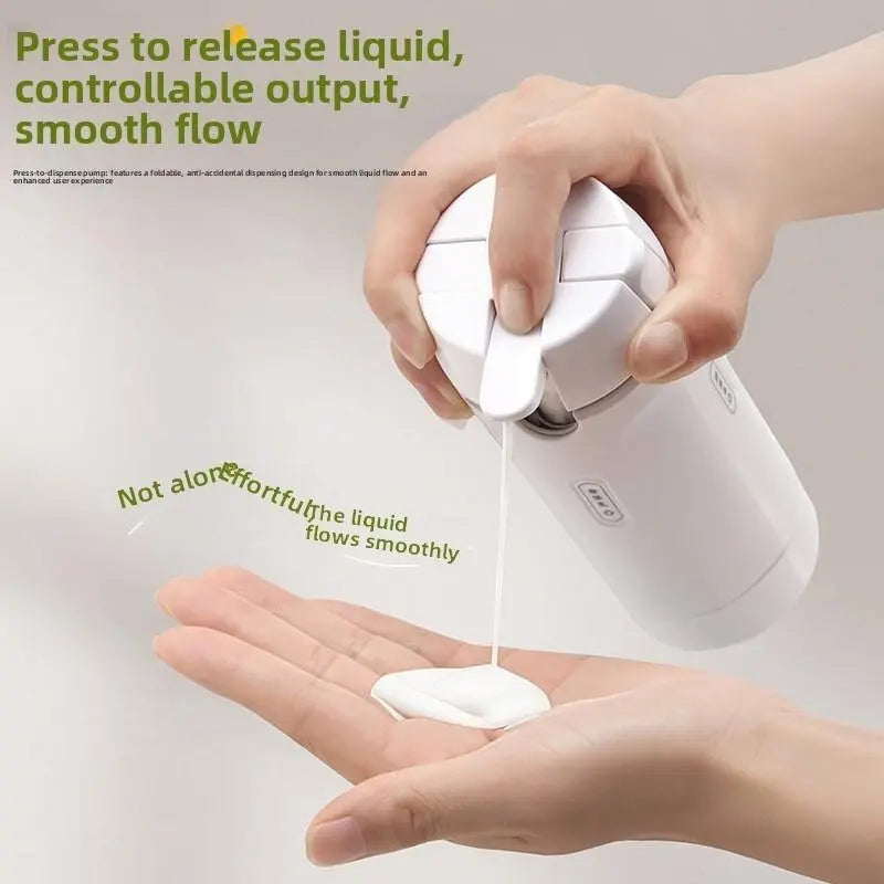 4-In-1 Portable Cosmetic Shampoo Dispensing Bottle Storage Bottle Plastic Travel Friendly Compact Design, Easy to Carry