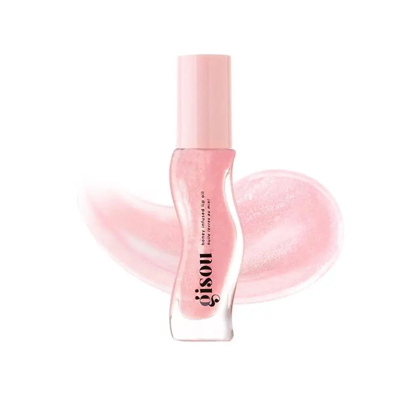 GS Honey Infused Lip Oil, Hydrating and Nourishing Lip Moisturizer for Dry Lips, Long-Lasting Lip Care, Smooth Hydrating Formula, High-Shine, Pigmented, Great-Smelling
