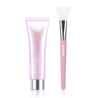 【Veirfoo】Korean Brands Sodium DNA Radiance Pink Orchid Oil Collagen Hydraglow Mask for Radiant Skin Hydration and Elasticity 65G