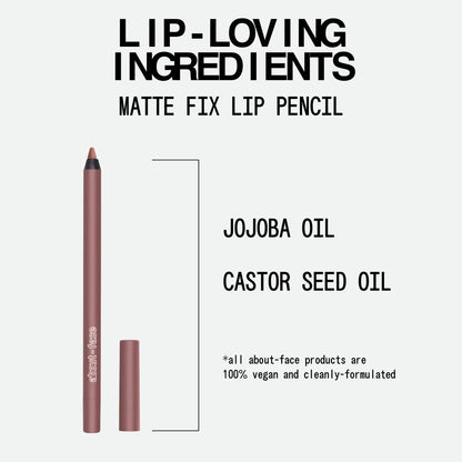 About-Face Matte Fix Lip Pencil