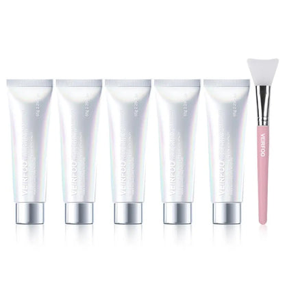 【Veirfoo】Korean Brands Sodium DNA Radiance Pink Orchid Oil Collagen Hydraglow Mask for Radiant Skin Hydration and Elasticity 65G