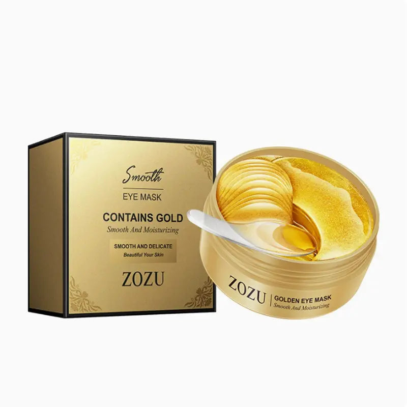 Avocado & Gold under Eye Patches 60 Pcs Day Night Eye Mask for Dark Circles Puffiness Hydrating Brightening Firming Eye Patches anti Aging Eye Care Skin Care
