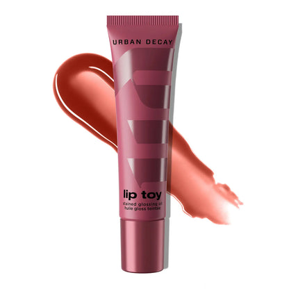 Urban Decay Lip Toy Stained Glossing Oil | Ph Reactive Lip Stain & Hydrating Oil | 24HR Moisture | 8 Flavors | High Shine Tint
