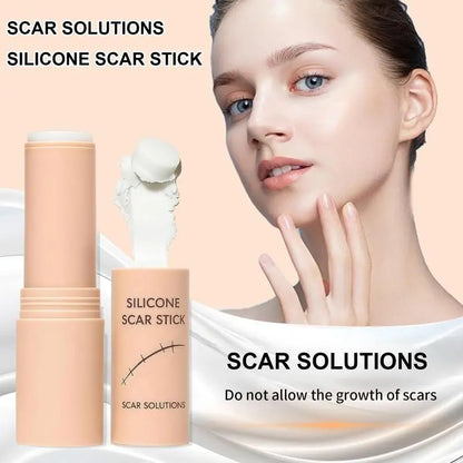Scar Solutions Silicone Scar Stick for Face and Body 60% Soothing Moisturizing Gentle on All Skin Types Easy-To-Use Stick Design 6G