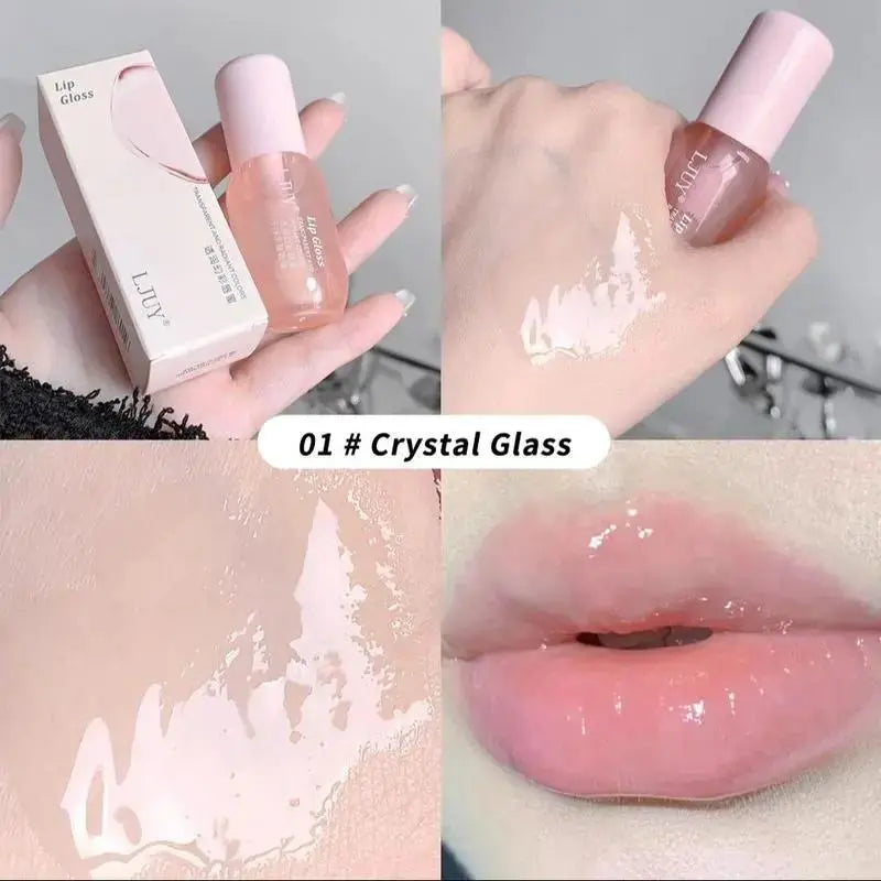 Moisturizing Lip Balm, 2 Counts/Set Hydratingglossy Lip Glaze Stick Plumping Lip Oil for Girls &Women, Fall Gift, Christmas Gift, Mother'S Daygift, Lip Stain, Skincare