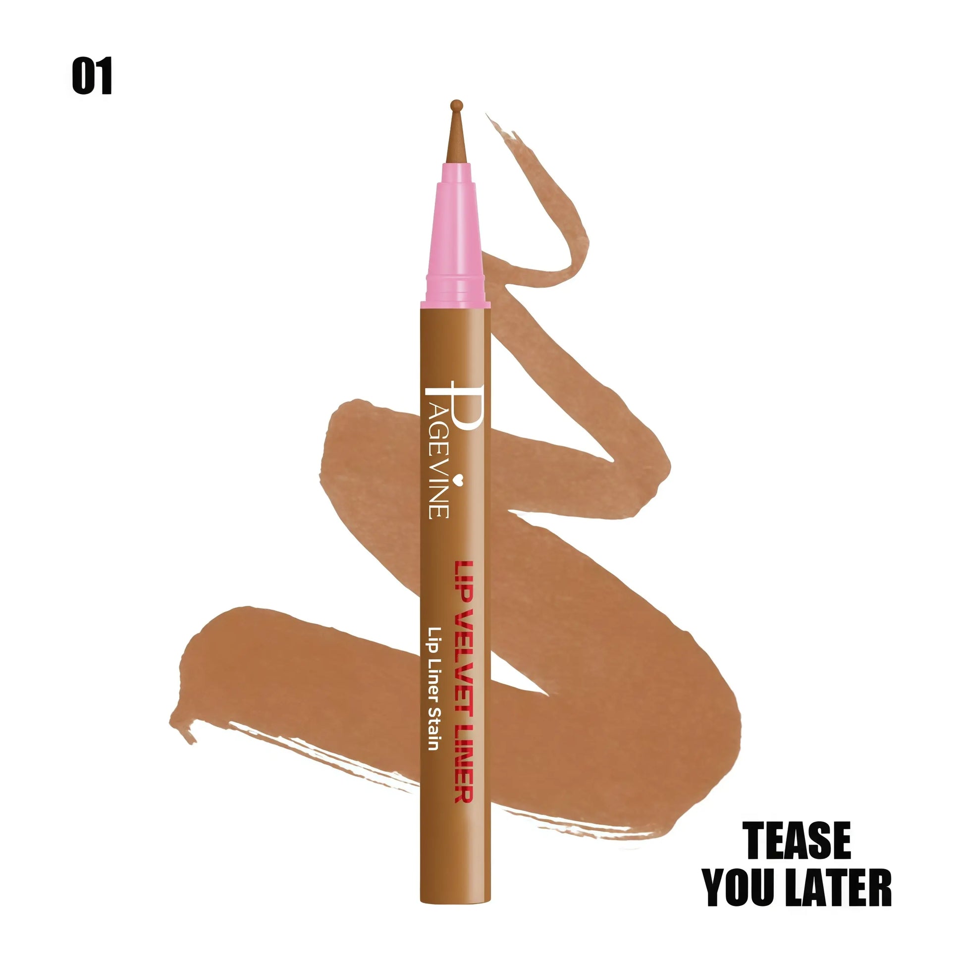 Sculpting Lip Liner Pencil with Long-Lasting Color Stay, Lightweight Smooth Application, Smudge-Resistant & Long-Lasting, Natural Lip Definition for Daily Wear