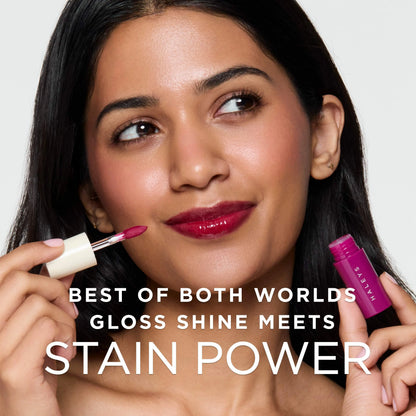 HALEYS Beauty Re-Dew Lip Stain - Glossy Hydrating Formula, Kiss-Proof & Transfer-Proof, Long-Lasting Comfortable Finish, No Stickiness or Dryness