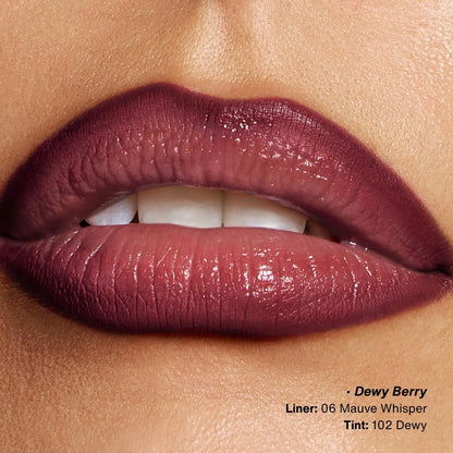 [Laka] Easy Glide Lip Liner & Fruity Glam Tint Duo – Defined Shape, Juicy Gloss in One Duo, Summervibes