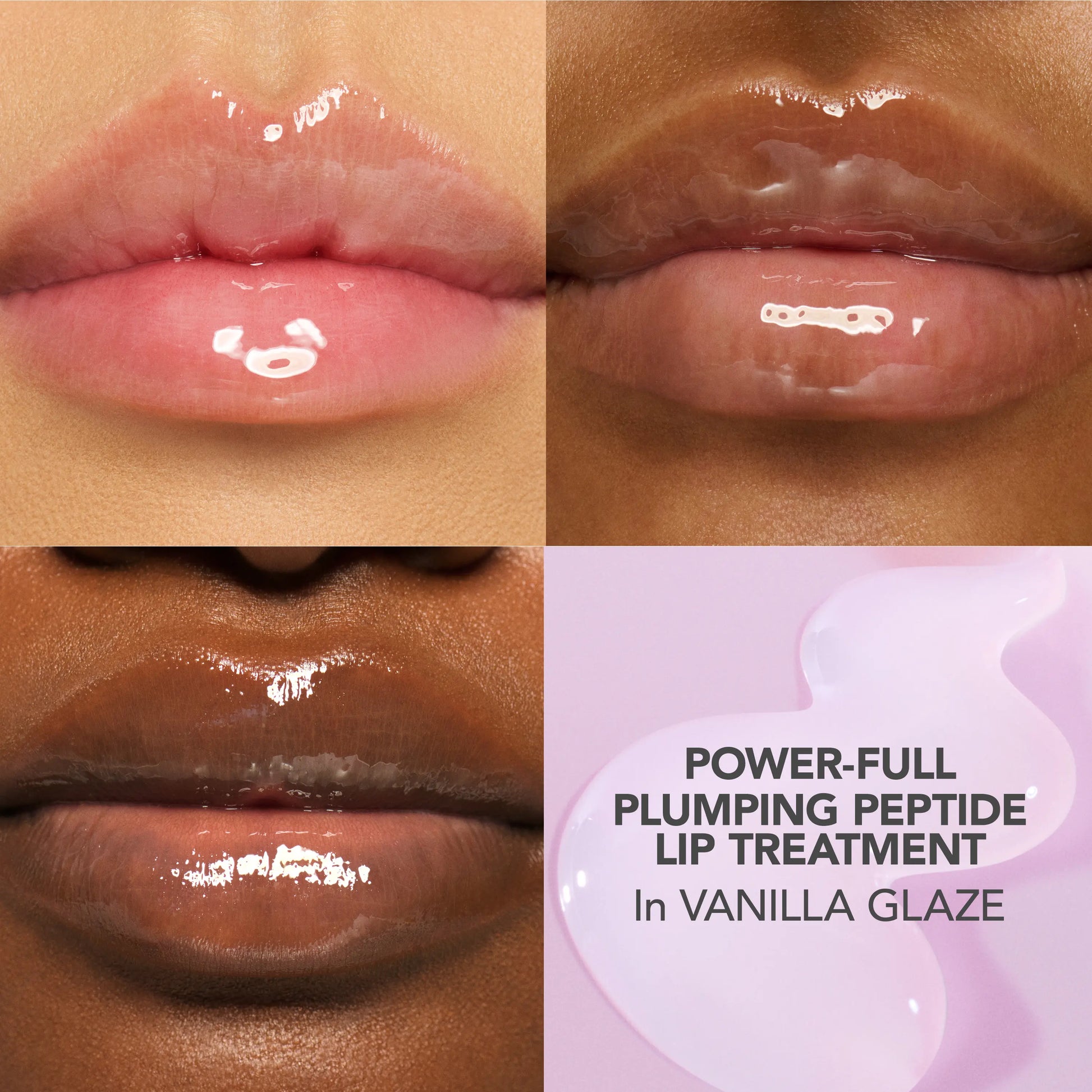 BUXOM Power-Full Plumping Peptide Duo - Lip Tint + Peptide Lip Treatment - 36HR Hydration