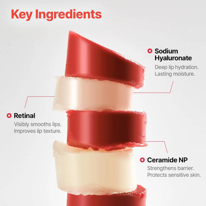 [Dr.Different Official] Retinal Lip Balm Duo - Clear & Tinted