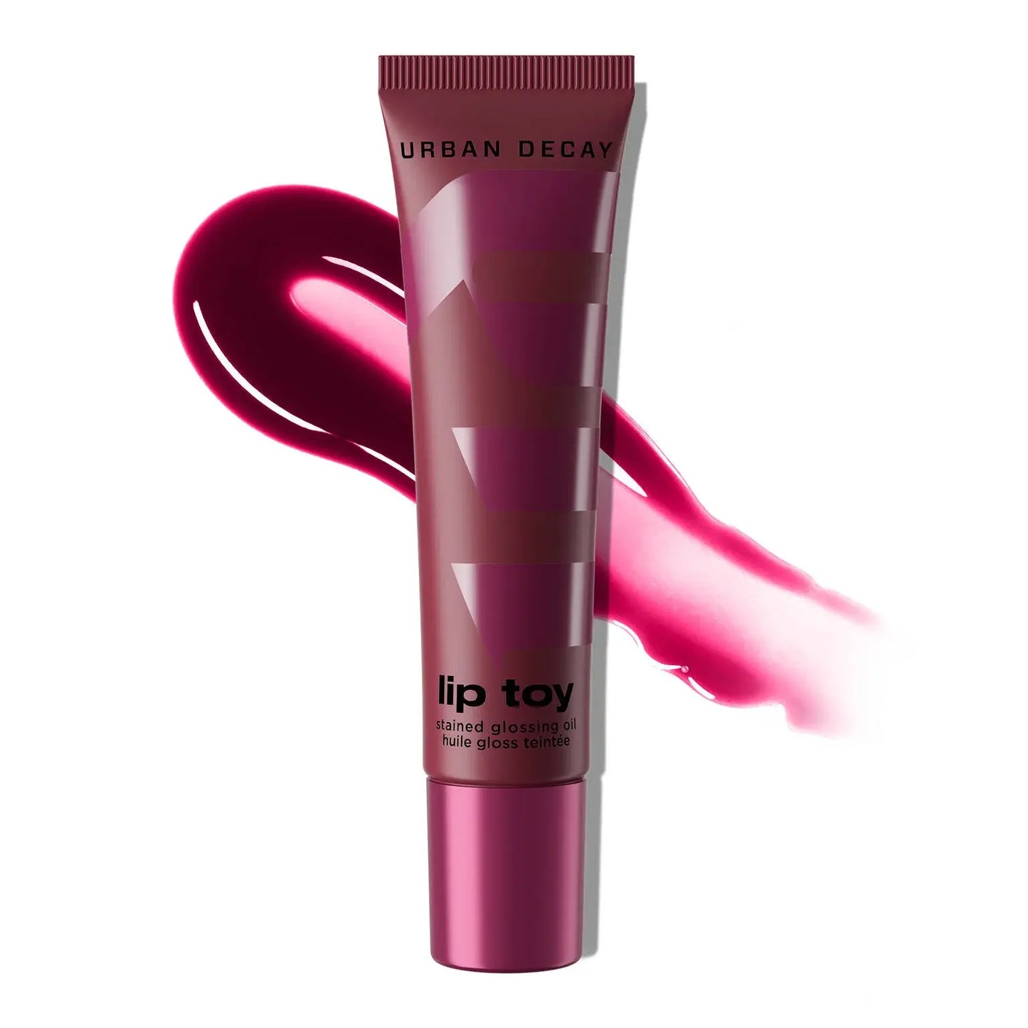 Urban Decay Lip Toy Stained Glossing Oil | Ph Reactive Lip Stain & Hydrating Oil | 24HR Moisture | 8 Flavors | High Shine Tint