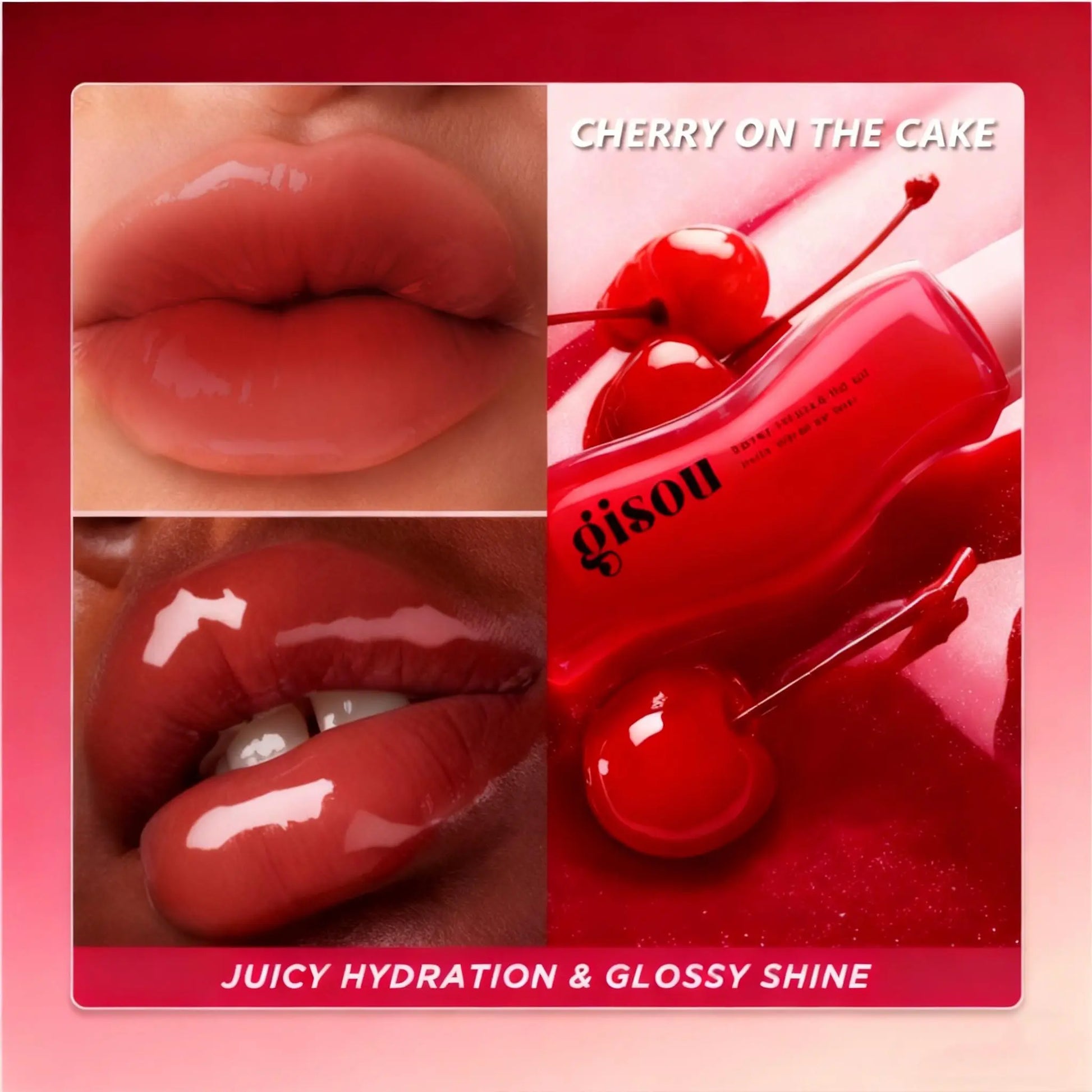 GS Honey Infused Lip Oil, Hydrating and Nourishing Lip Moisturizer for Dry Lips, Long-Lasting Lip Care, Smooth Hydrating Formula, High-Shine, Pigmented, Great-Smelling