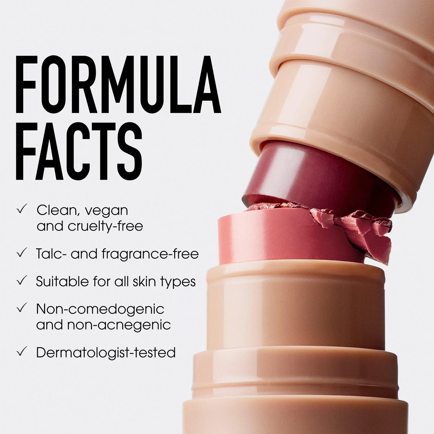 Bareminerals GEN NUDE Dew in One Cheek & Lip Stick - Muti-Use, Portable, Hydrating Formula for Smoother Lips and Cheeks