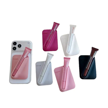 SNAP-ON LIP CASE Lip Holder with Magsafe Case Compatible for Iphone 17 16 15 14 13 Pro Max Durable and Trendy