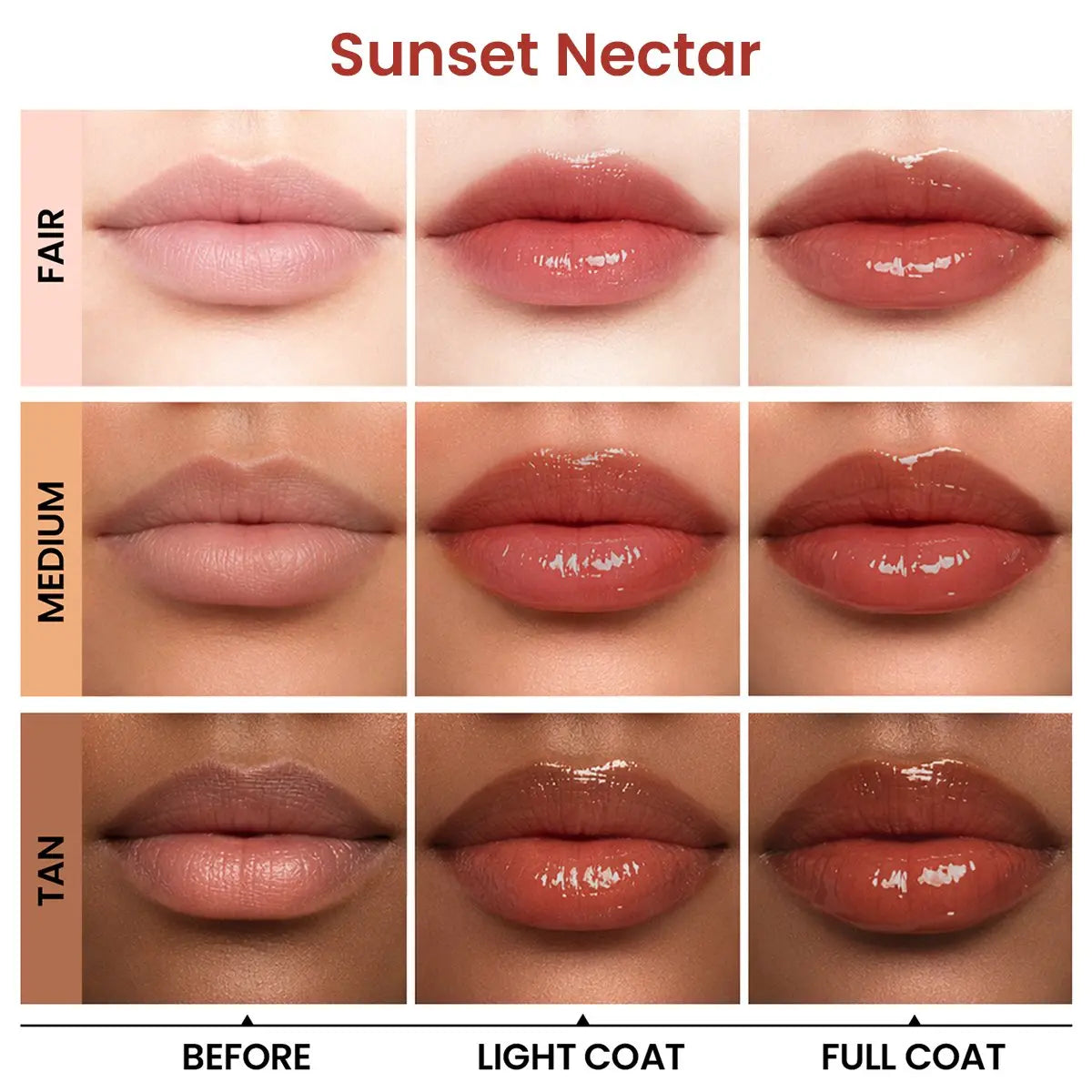 [RUBY VIBE CO] Juicy Lip Oil - Luxurious Silken Formula for High-Shine, Hydrated Lips - Perfect for Everyday Wear & Professional Artistry
