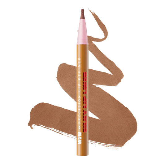 Precision Lip Liner Stain - Super Matte Labial Line Pen, Long-Lasting Color Fixation, Smudge-Proof Silky Lip Definer, 8 Sexy Nudes