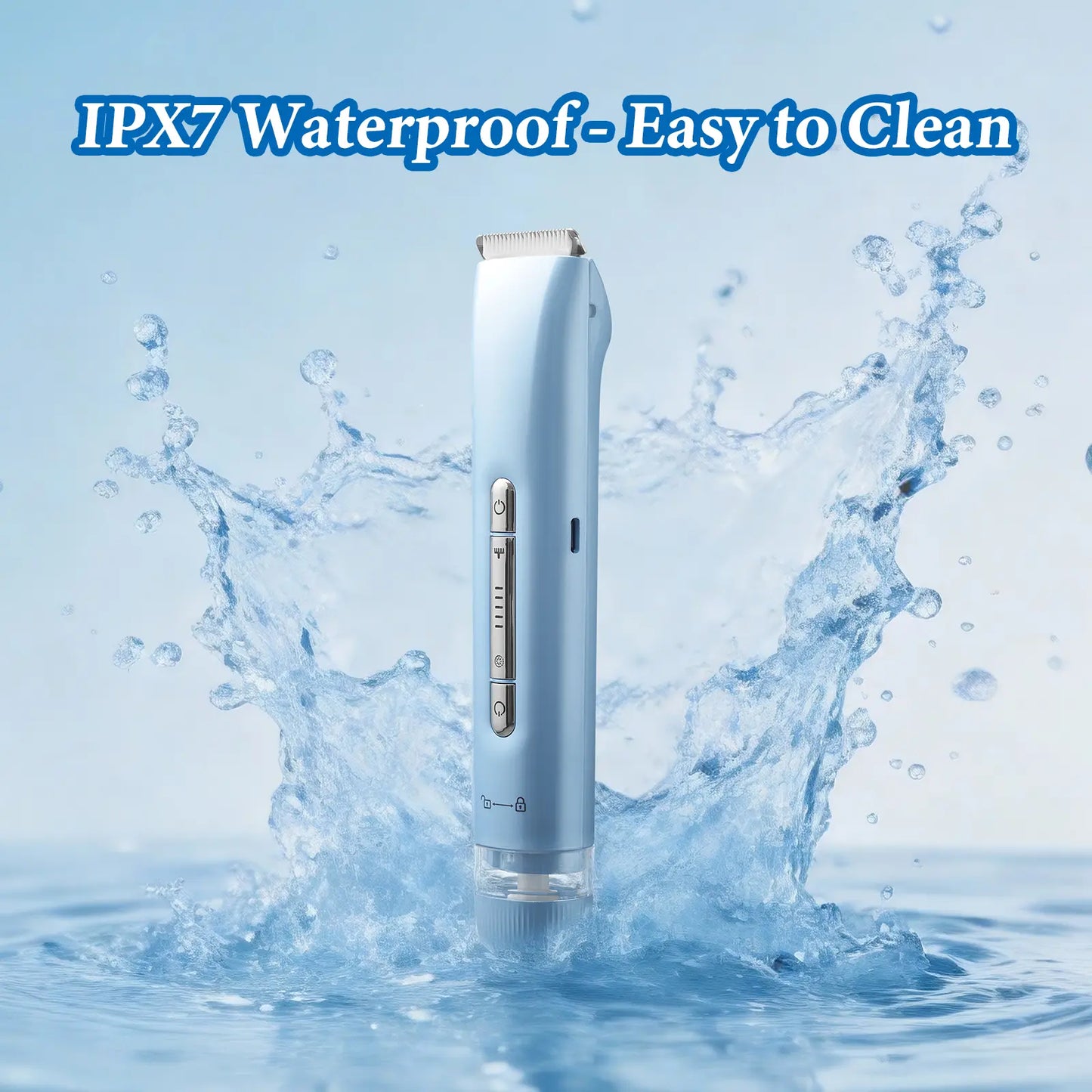 3-In-1 Bikini Trimmer for Women,Electric Shaver and Razor Rechargeable Body and Facial Epilator,Painless Trimming of Pubic Hair, Face, Underarms and Legs, IPX7 Waterproof. Vibration Massage Function 6000~7000 Vibration Min - Clipper,Gift Tiktokshopspringg