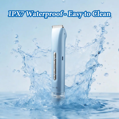 3-In-1 Bikini Trimmer for Women,Electric Shaver and Razor Rechargeable Body and Facial Epilator,Painless Trimming of Pubic Hair, Face, Underarms and Legs, IPX7 Waterproof. Vibration Massage Function 6000~7000 Vibration Min - Clipper,Gift Tiktokshopspringg