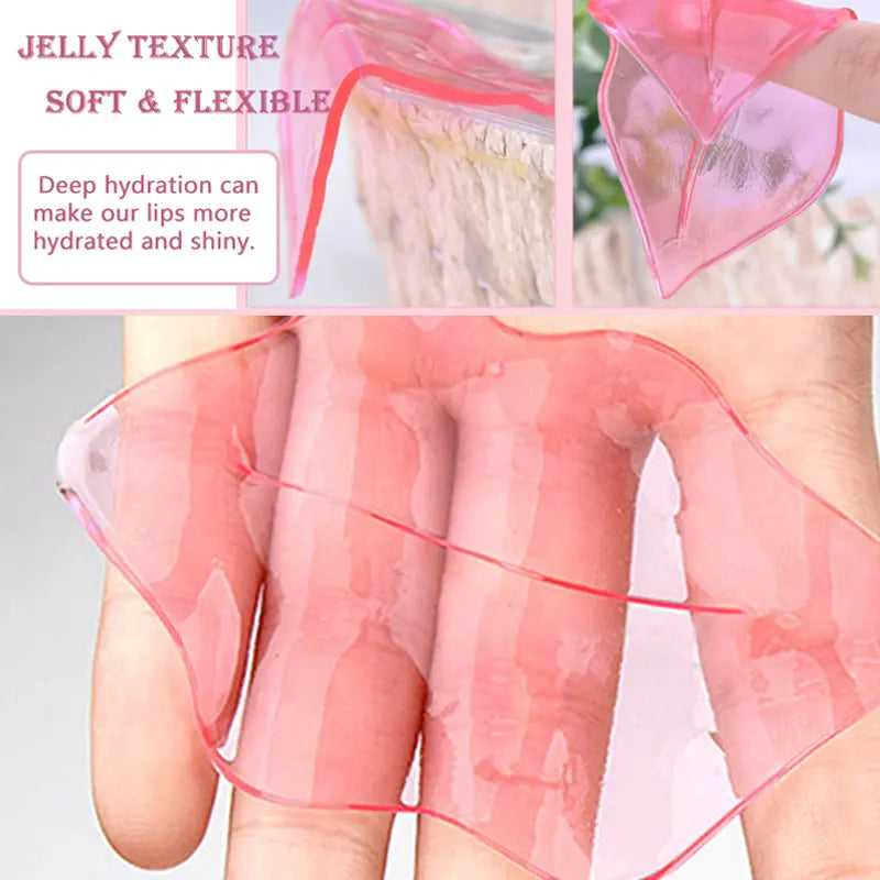30Pcs Crystal Collagen Eye Mask & Lip Mask Set, Effectively Nourishes the Lip & Eye Skin, Travel Size Gel Mask, Perfect Gift for Your Girlfriend and Mother for Birthday, Mother'S Day, Valentine'S Day or Christmas(15Pcs Eye Mask + 15Pcs Lip Mask)