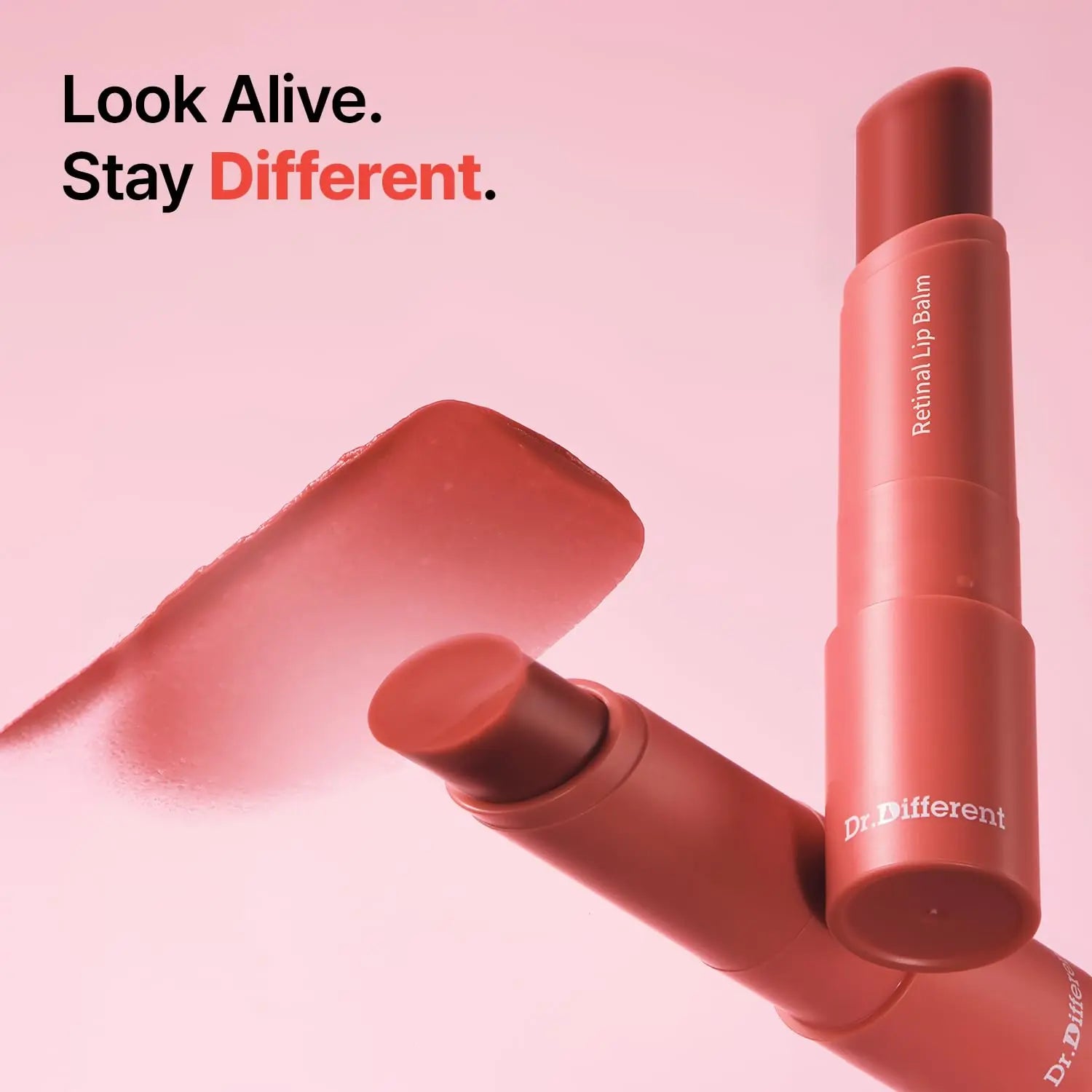 [Dr.Different Official] Retinal Lip Balm Duo - Clear & Tinted