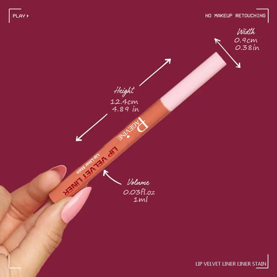 Sculpting Lip Liner Pencil with Long-Lasting Color Stay, Lightweight Smooth Application, Smudge-Resistant & Long-Lasting, Natural Lip Definition for Daily Wear