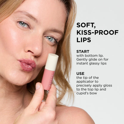HALEYS Beauty Re-Dew Lip Stain - Glossy Hydrating Formula, Kiss-Proof & Transfer-Proof, Long-Lasting Comfortable Finish, No Stickiness or Dryness