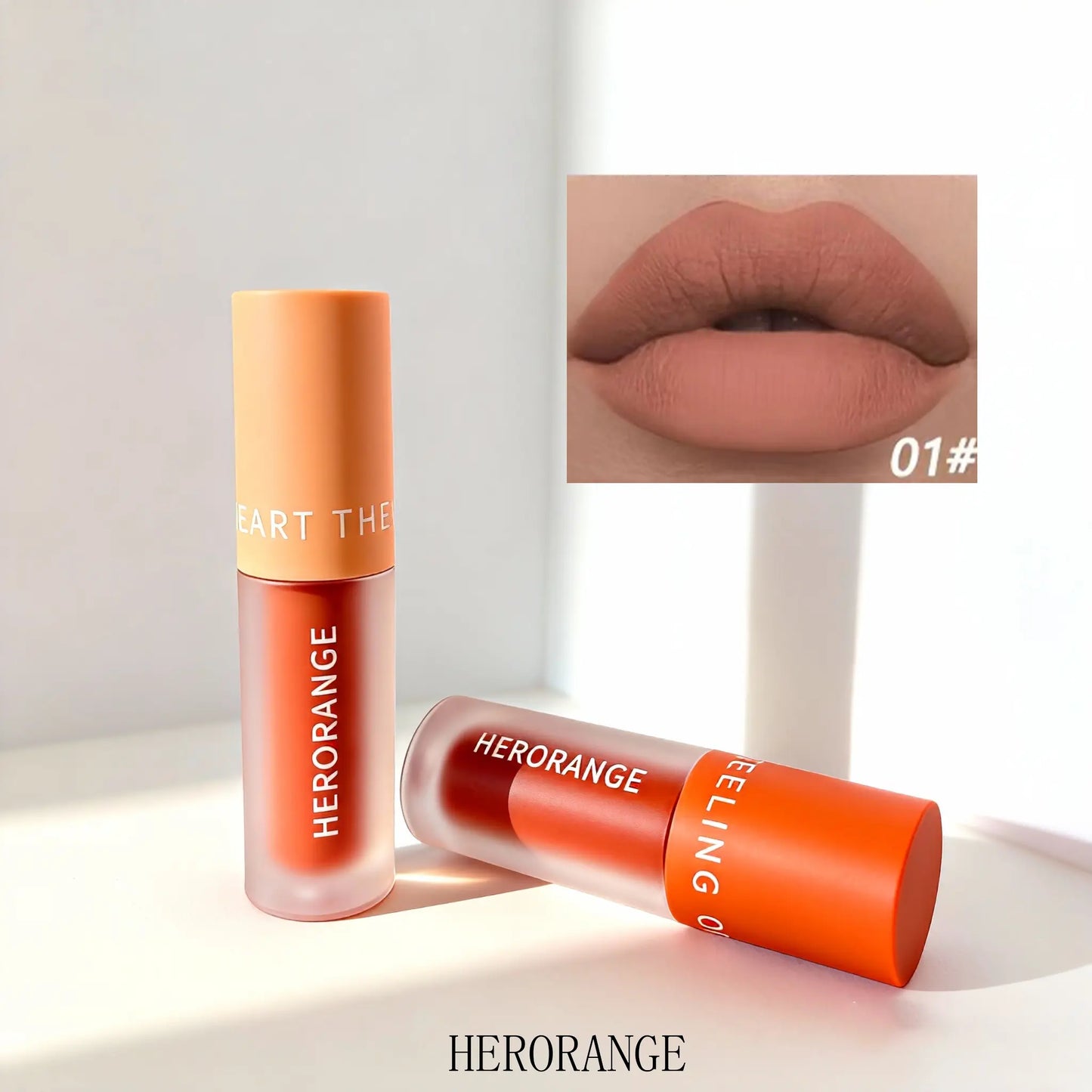 6Pc Velvet Lip Mousse Set - 2-In-1 Matte Lip & Eye Tint with Desaturated Nude Shades Longwear Non-Drying Waterproof All-Day Wear Ideal for Fall Festivities Halloween Parties & Gift Giving Vegan Formula for Teens Cosmetic！