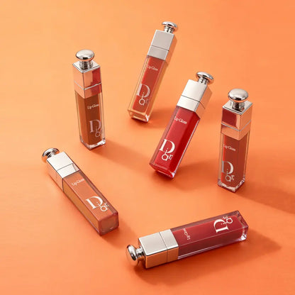Matte Liquid Lip Gloss, Long-Lasting Non-Transfer Lipstick, Lip Care Cosmetic for European and American Makeup Looks, Glossy Finish