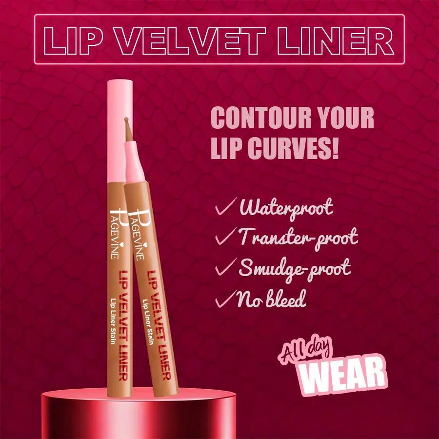 Sculpting Lip Liner Pencil with Long-Lasting Color Stay, Lightweight Smooth Application, Smudge-Resistant & Long-Lasting, Natural Lip Definition for Daily Wear