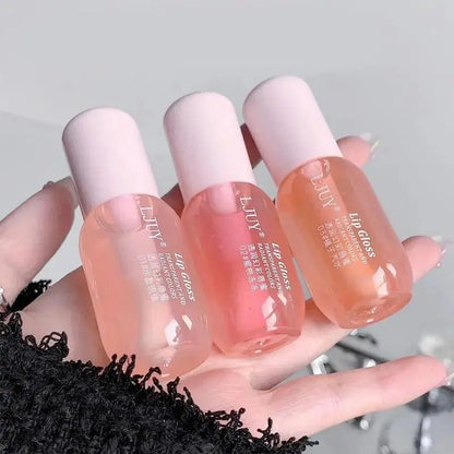 Moisturizing Lip Balm, 2 Counts/Set Hydratingglossy Lip Glaze Stick Plumping Lip Oil for Girls &Women, Fall Gift, Christmas Gift, Mother'S Daygift, Lip Stain, Skincare