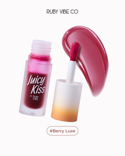 [RUBY VIBE CO] Juicy Lip Oil - Luxurious Silken Formula for High-Shine, Hydrated Lips - Perfect for Everyday Wear & Professional Artistry