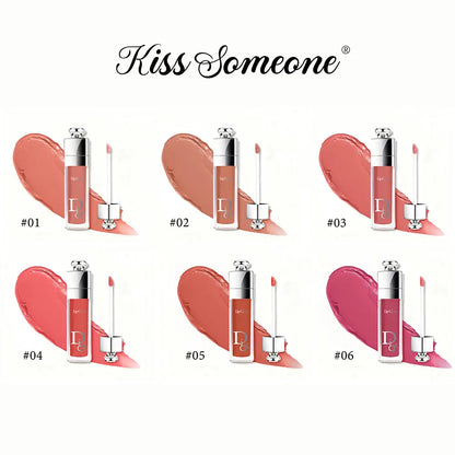 Matte Liquid Lip Gloss, Long-Lasting Non-Transfer Lipstick, Lip Care Cosmetic for European and American Makeup Looks, Glossy Finish