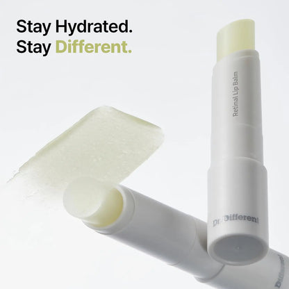 [Dr.Different Official] Retinal Lip Balm Duo - Clear & Tinted