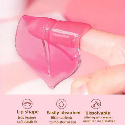 30Pcs Crystal Collagen Eye Mask & Lip Mask Set, Effectively Nourishes the Lip & Eye Skin, Travel Size Gel Mask, Perfect Gift for Your Girlfriend and Mother for Birthday, Mother'S Day, Valentine'S Day or Christmas(15Pcs Eye Mask + 15Pcs Lip Mask)