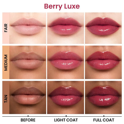 [RUBY VIBE CO] Juicy Lip Oil - Luxurious Silken Formula for High-Shine, Hydrated Lips - Perfect for Everyday Wear & Professional Artistry