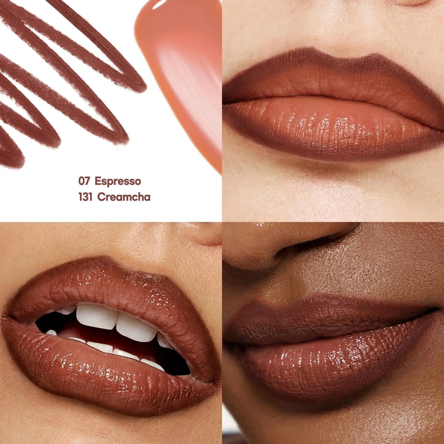 [Laka] Easy Glide Lip Liner & Fruity Glam Tint Duo – Defined Shape, Juicy Gloss in One Duo, Summervibes