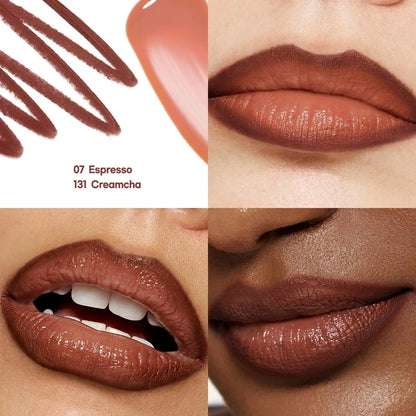 [Laka] Easy Glide Lip Liner & Fruity Glam Tint Duo – Defined Shape, Juicy Gloss in One Duo, Summervibes