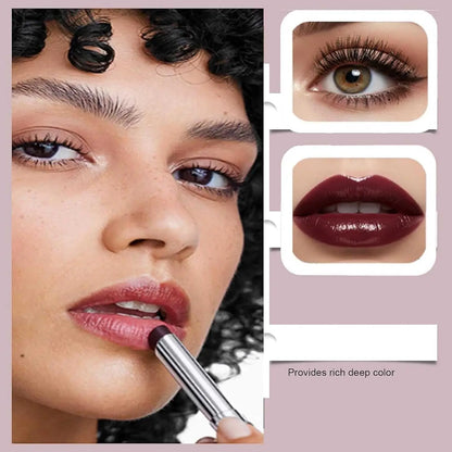 Black Honey Lip & Eye Bundle Set, Almost Lipstick Honey + High Impact Mascara, Black Tinted Lip Balm, Sheer Hydrating Lipstick, Non-Sticky Soft-Shine Finish, for Facial and Lips Care (1Set)