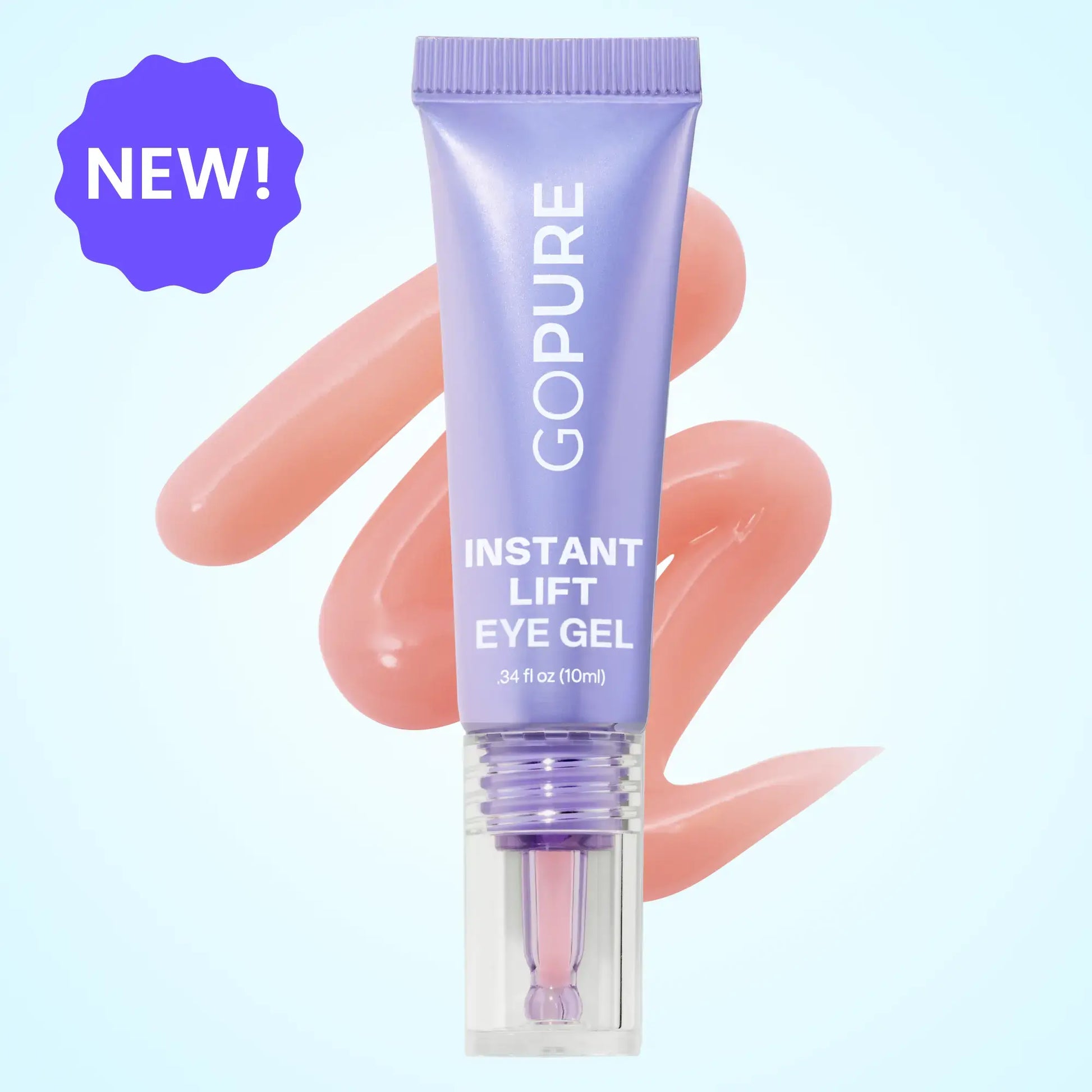 NEW! GOPURE Instant Lift Eye Gel - for Puffiness & Bags, Wrinkles, Fine Lines and Dark Circles, anti Aging Skin Care for Men & Women with Collagen Targeting Biotech