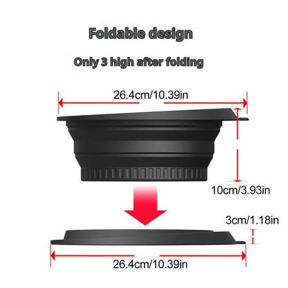 Ice Tray-Face Bowl for Ice with Built-In – Collapsible Silicone Facial Ice Bath Bowl for Cold Plunge Therapy, Skin Tightening Portable Spa Tool for Home & Travel Ice Bath Bowl, Facial Plunge Bowl for Skin Tightening