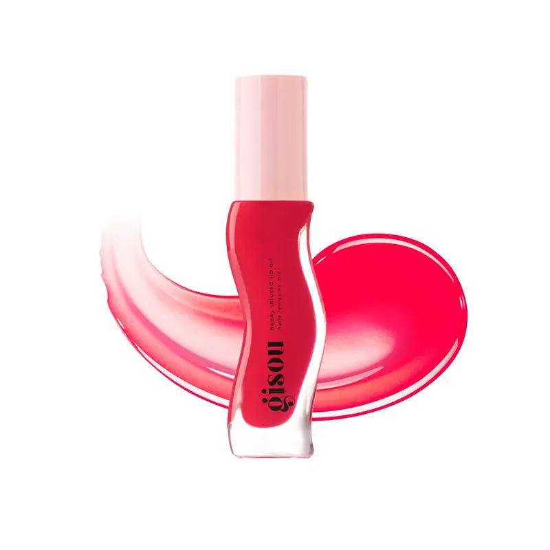 GS Honey Infused Lip Oil, Hydrating and Nourishing Lip Moisturizer for Dry Lips, Long-Lasting Lip Care, Smooth Hydrating Formula, High-Shine, Pigmented, Great-Smelling