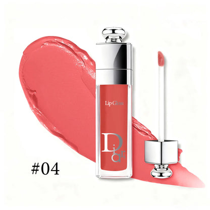 Matte Liquid Lip Gloss, Long-Lasting Non-Transfer Lipstick, Lip Care Cosmetic for European and American Makeup Looks, Glossy Finish