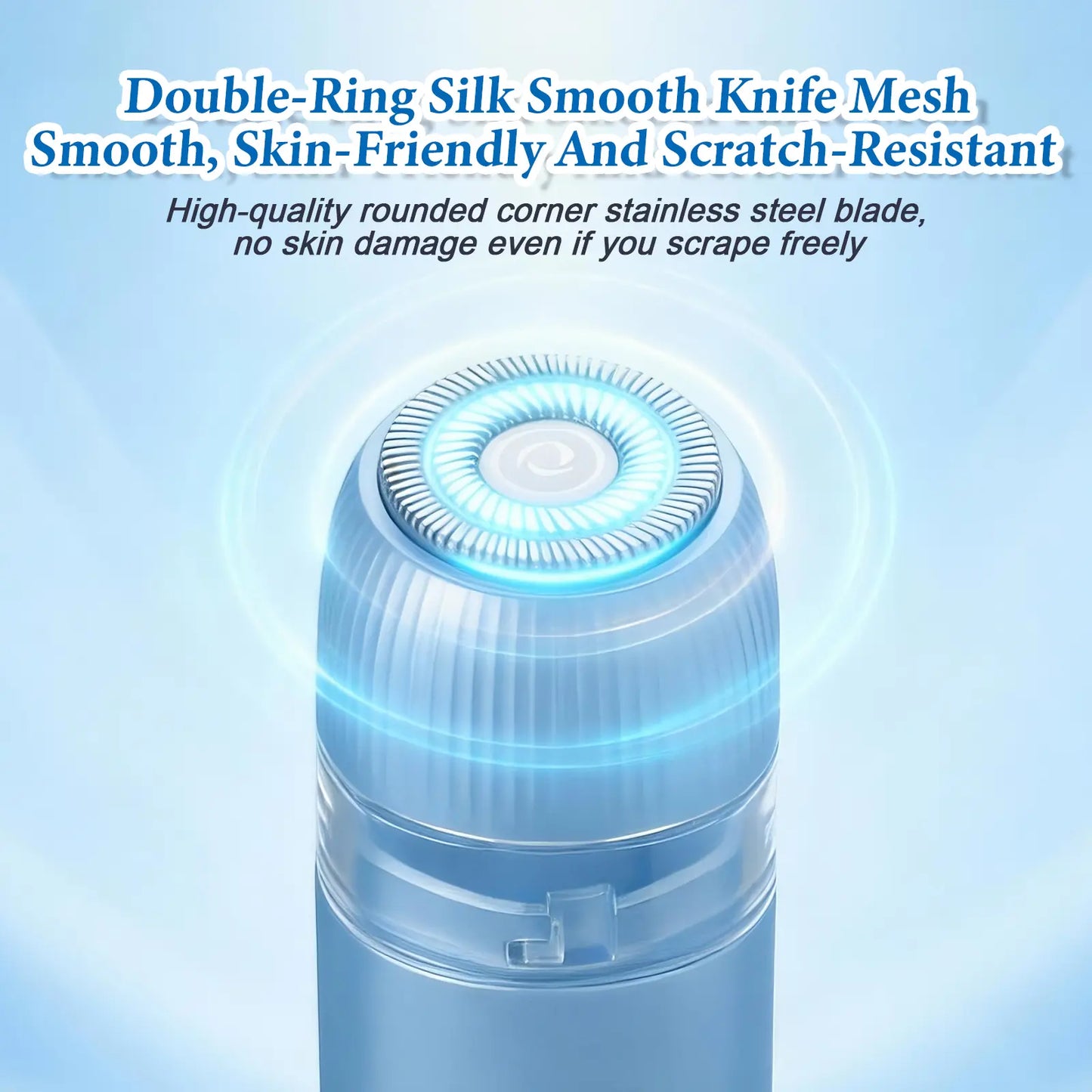 3-In-1 Bikini Trimmer for Women,Electric Shaver and Razor Rechargeable Body and Facial Epilator,Painless Trimming of Pubic Hair, Face, Underarms and Legs, IPX7 Waterproof. Vibration Massage Function 6000~7000 Vibration Min - Clipper,Gift Tiktokshopspringg
