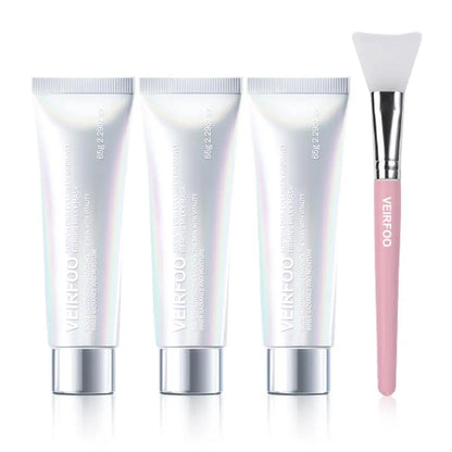【Veirfoo】Korean Brands Sodium DNA Radiance Pink Orchid Oil Collagen Hydraglow Mask for Radiant Skin Hydration and Elasticity 65G