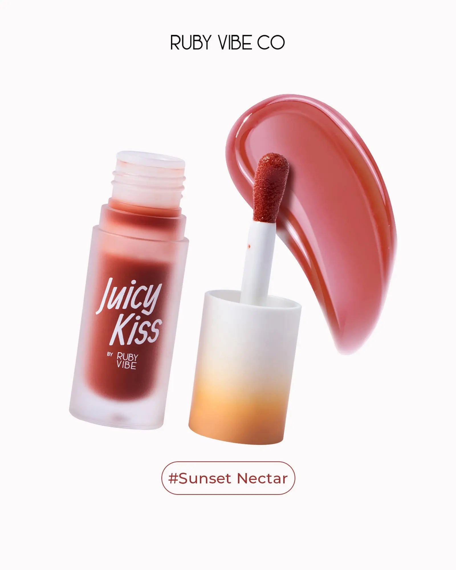 [RUBY VIBE CO] Juicy Lip Oil - Luxurious Silken Formula for High-Shine, Hydrated Lips - Perfect for Everyday Wear & Professional Artistry