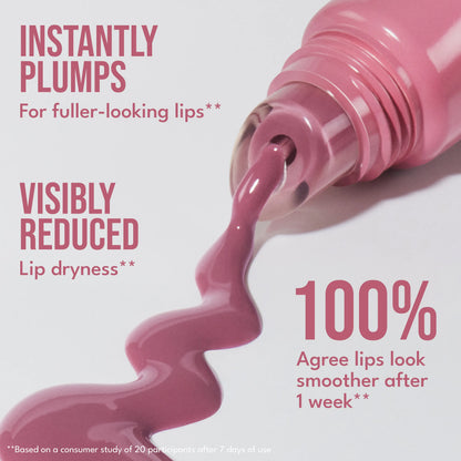 BUXOM Power-Full Plumping Peptide Duo - Lip Tint + Peptide Lip Treatment - 36HR Hydration