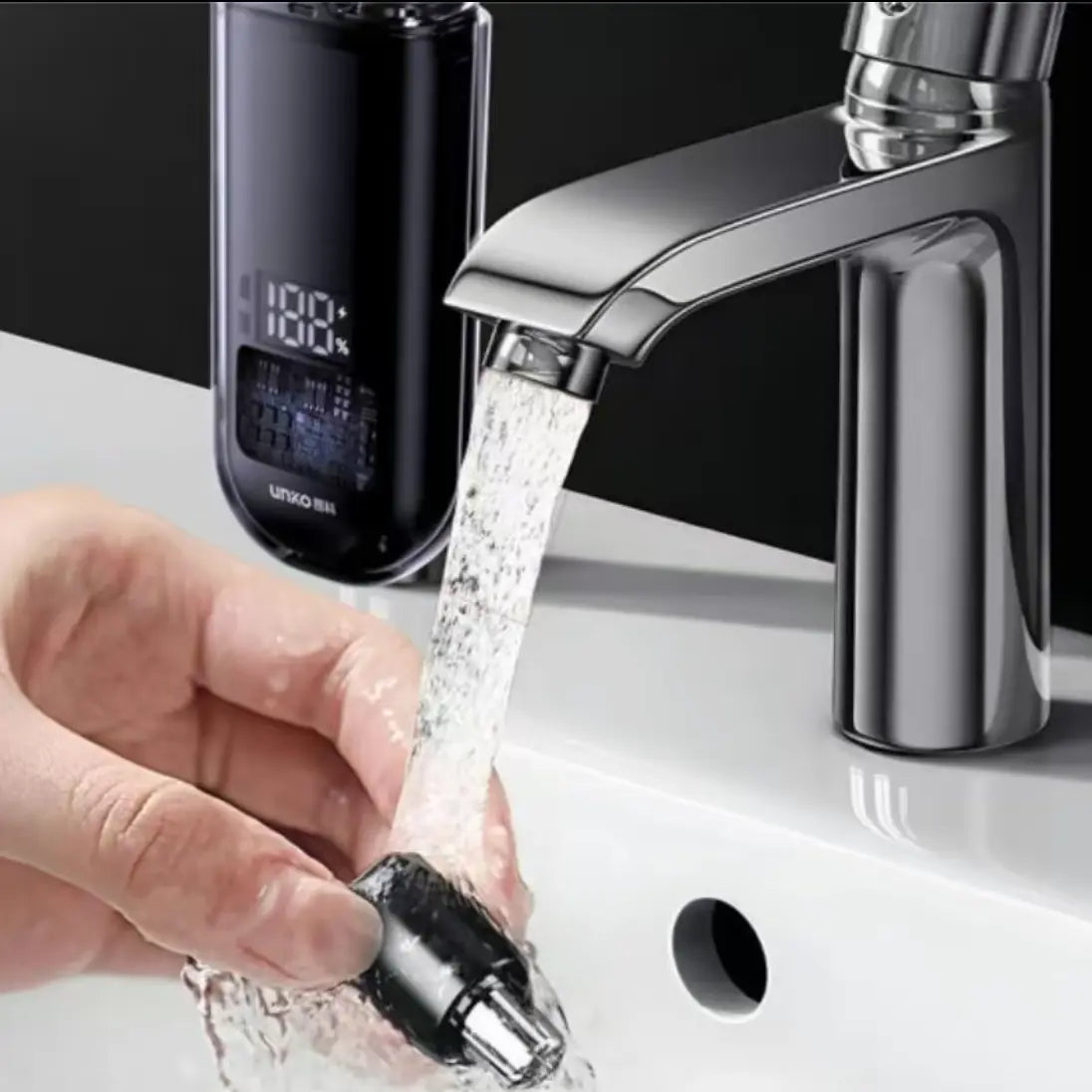2026 Professional Painless Portable Electric Ear and Nose Hair Trimmer Clipper,Eyebrow & Facial Hair Trimmer for Men Women ,Rechargeable USB Charging LED Display ,Waterproof Dual-Edged Blades,Safe Nasal Cavity,Easy Clean Lightweight,Mother‘S Day Gifts